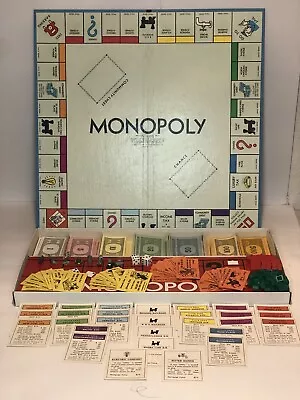 Monopoly Board Game - Parker Brothers - Vintage 1970 • $35