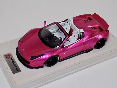 1/18 Ferrari 458 Spider Liberty Walk LB Performance Flash Pink #35/35 N BBR / MR • $399.95