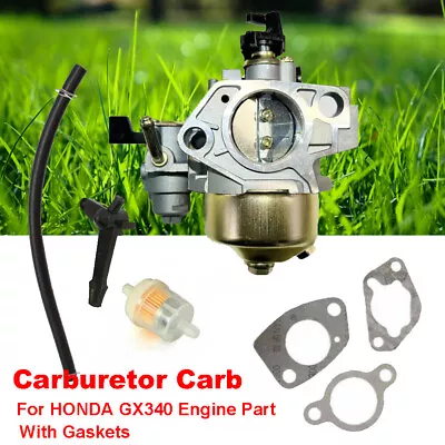 Carburetor Gaskets Petrol Filte Kit For Honda GX340 390 420 11Hp 13 16Hp Engines • £10.29