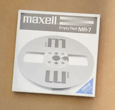 New Metal Maxell Empty Reel MR-7 • $89.99