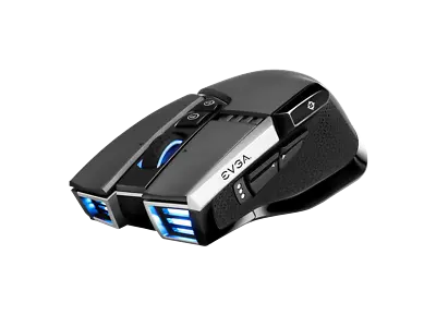 EVGA X20 Gaming Mouse Wireless Grey Customizable 16000 DPI 5 Profiles 10 • $19.99