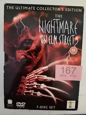 Horror DVD Box Set: A Nightmare On Elm Street (7 Discs) 167 • £8.99