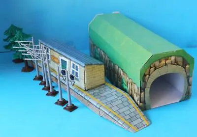 HORNBY JUNIOR STATION TUNNEL Etc From EXPRESS SET R1215 Suit JOUEF HJ1501 SET • £8.99