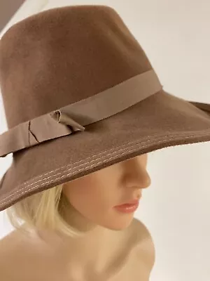 Vintage Morgan Wool Ladies Cloche Hat Union Neumann Engler 22  • $17.75