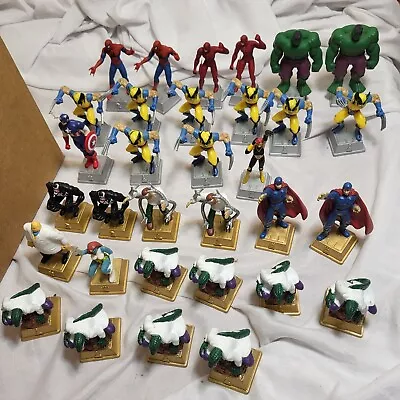Marvel Heroes Chess Figurine Chess Pieces Lot Of 32 Pieces 2003 Replacements • $23.99
