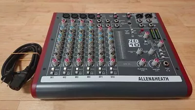 Allen & Heath ZED-10 10-Channel USB Multi Purpose Mixer  • $233