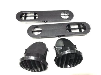 $41.25 • Buy Volkswagen Fresh Air Dash Vent 4pcs - Left And Right- Vw Bus 68-79