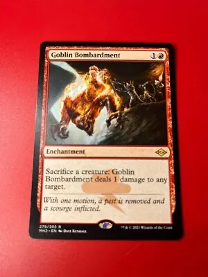 1x GOBLIN BOMBARDMENT - Modern Horizons - MTG - Magic The Gathering • £2.99