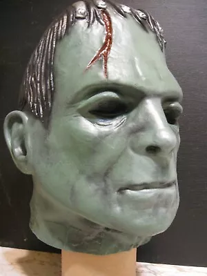 New GREEN Travelers/ Ogawa Recast Frankenstein  Display Head Latex Mask Monster • $79.99