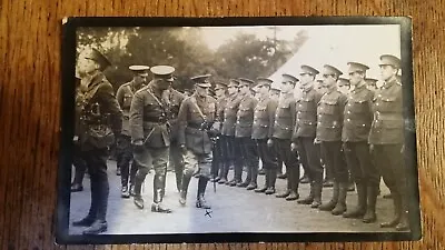 1914 Wwi Rppc Postcard Photograph - Lord Roberts - Herts Regt St Albans - Ww1 • £19.95