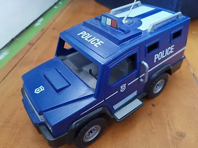 Playmobil Police Swat Van 4 X 4 SUV Car • £8