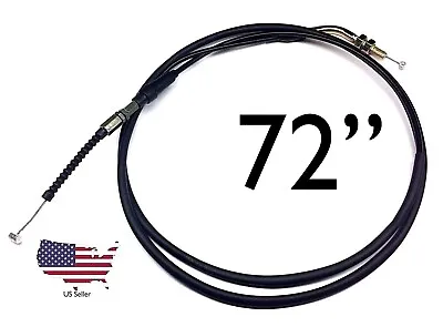 $10.95 • Buy 6' Throttle Cable Universal Motorcycles Mopeds ATV Scooters Dune Buggy 72  