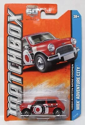 2012 Matchbox 1964 Austin Mini Cooper Adventure City   • $7.19