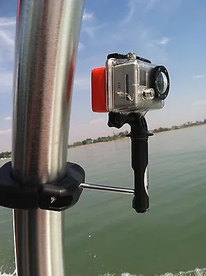 Wakeboard Boating Camera Mount For GoPro. Mounts To Any Tower With Any Camera • $29.95