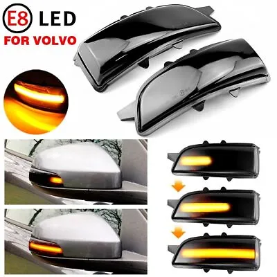 For Volvo C30 C70 S40 V40 V50 V70 S60 Dynamic LED Signal Mirror Blinker Light • $20.75