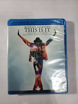 Michael Jackson This Is It SEALED BRAZIL Blu-Ray RARE - History Smile Bad Scream • $2.99