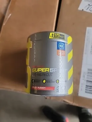 C4 Super  Sport Pre-Workout 30 Servings Fruit Punch Energy  PowderExpire 10/2024 • $19.99