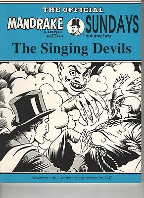 The Official Mandrake Sundays Volume 2 The Singing Devils Nov 1945 To Sept 1947 • $29.99