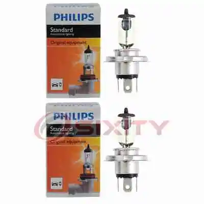 2 Pc Philips High Low Beam Headlight Bulbs For Volvo 850 1993-1994 Pb • $16.25