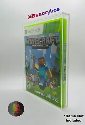 $14.99 • Buy UV Resistant Microsoft Xbox 360 Disc Video Game Acrylic Display Case Protector