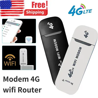 4G LTE Unlocked USB Dongle Modem Wireless WIFI Router Mobile Broadband SIM Card • $13.96