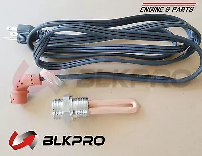 Block Heater & Cord For Dodge Ram 5.9 6.7L Cummins 6B Crank 2002-2015 1  Screw • $39.99