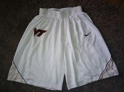 2012-2013 Nike Virginia Tech Hokies Marquis Rankin Game Worn Basketball Shorts • $42.50