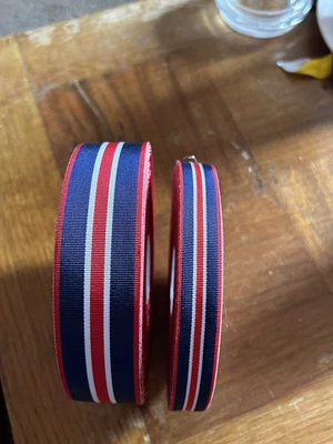£5 • Buy Kings Coronation Medal Ribbon (miniature)  (100cm)