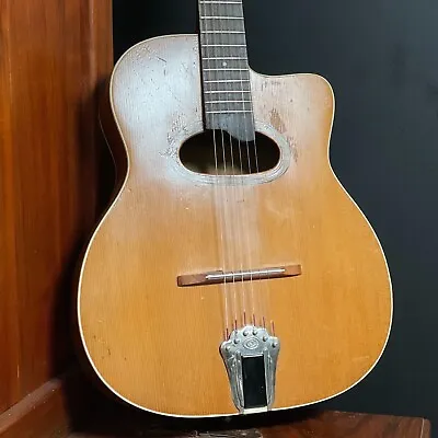 Circa 1960 Castellucia D-hole Grande Bouche Manouche - Gypsy - Acoustic Guitar • $4299