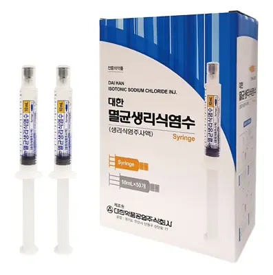 Saline Water Sodium Chloride 0.9% 10 ML Syringes • $25