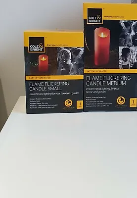 Brand New Cole & Bright Flame Flickering Candle.  • £20