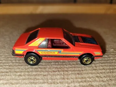 Hot Wheels Ford Mustang Cobra Red 1979 Made In Malaysia - Excellent Condition • $24