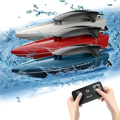 2.4G Mini RC Boat Induction High Speed Electric Radio Remote Control Speedboat • $27.99