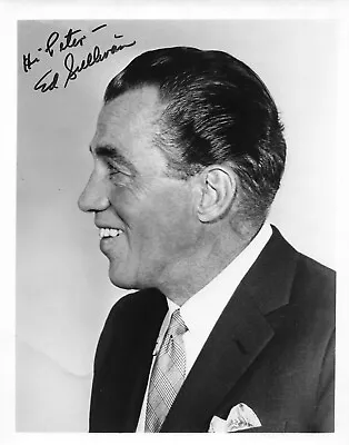 Ed Sullivan Rare Original Autograph Hand Signed Signature Photo Portrait • $359.99