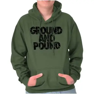 Ground And Pound Jiu Jitsu Gift Martial Arts Hoodie Hooded Sweatshirt Men Women • $29.99