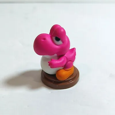 Super Mario Bros 1  Pink Balloon Baby Yoshi Choco Egg Mini Figure Gashapon • $25