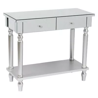 Two Drawers With Shelf Mirror Table Dressing Table Console Table • $143.52