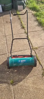 Bosch AHM 38 G AHM38G 38cm Hand Push Manual Garden Lawn Mower Grass Cutter • £45