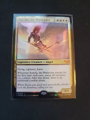 MTG Aurelia The Warleader From The Vault: Angels 004/015 Foil Mythic • $8.50