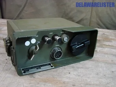 *US Army Military Radio Phone Telepnone Remote Control Group C-433/GRC C433 NOS • $123.45