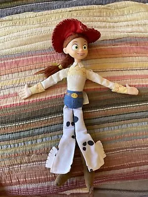 TOY STORY 2 JESSIE Cowgirl Doll Character 30 Cm Tall Faux Pull Cord Vintage • $7