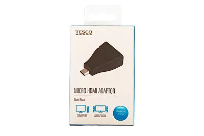 Tesco Micro Hdmi Adaptor To Hdmi • £0.99