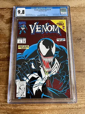 Venom Lethal Protector #1 Marvel Comics 1993 CGC 9.8 NM/M Key 1st Solo Series • $109.99