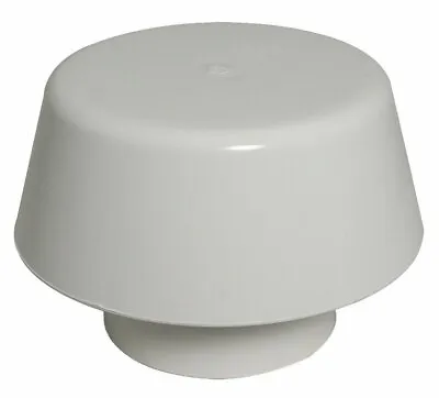 Floplast 110mm Vent Cowl Soil Pipe Stack Mushroom Vent  -  White SP310 • £18.49