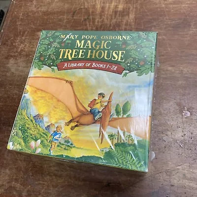 Magic Tree House Books 1-28 Boxed Set By Mary Pope Osborne SEALED • $49.99