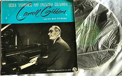 £6.75 • Buy TOUCH OF PIANO MAGIC Carroll Gibbons 1950s LP 33 10 Track 10  Collectable Vinyl