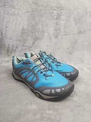 Merrell Womens Proterra Vim Hiking Shoes Blue Black Low Top Lace Up 9.5M • $11.67