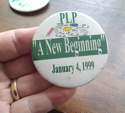 PLP Parliamentary Labour Party  A New Beginning  1994 Badge • £1.99