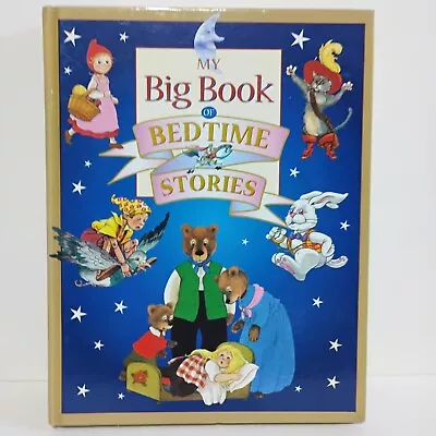 My Big Book Of Bedtime Stories Children Story Book Color Illustrations USA 1998 • $9.95