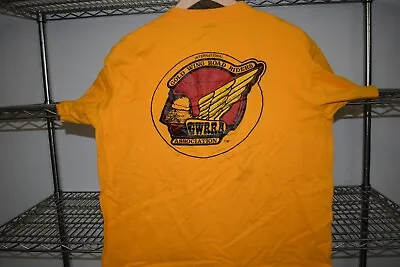 Honda Motorcycle Vtg 70s Single Stitch Gold Wing Riders Pocket T Shirt Lg L/XL • $19